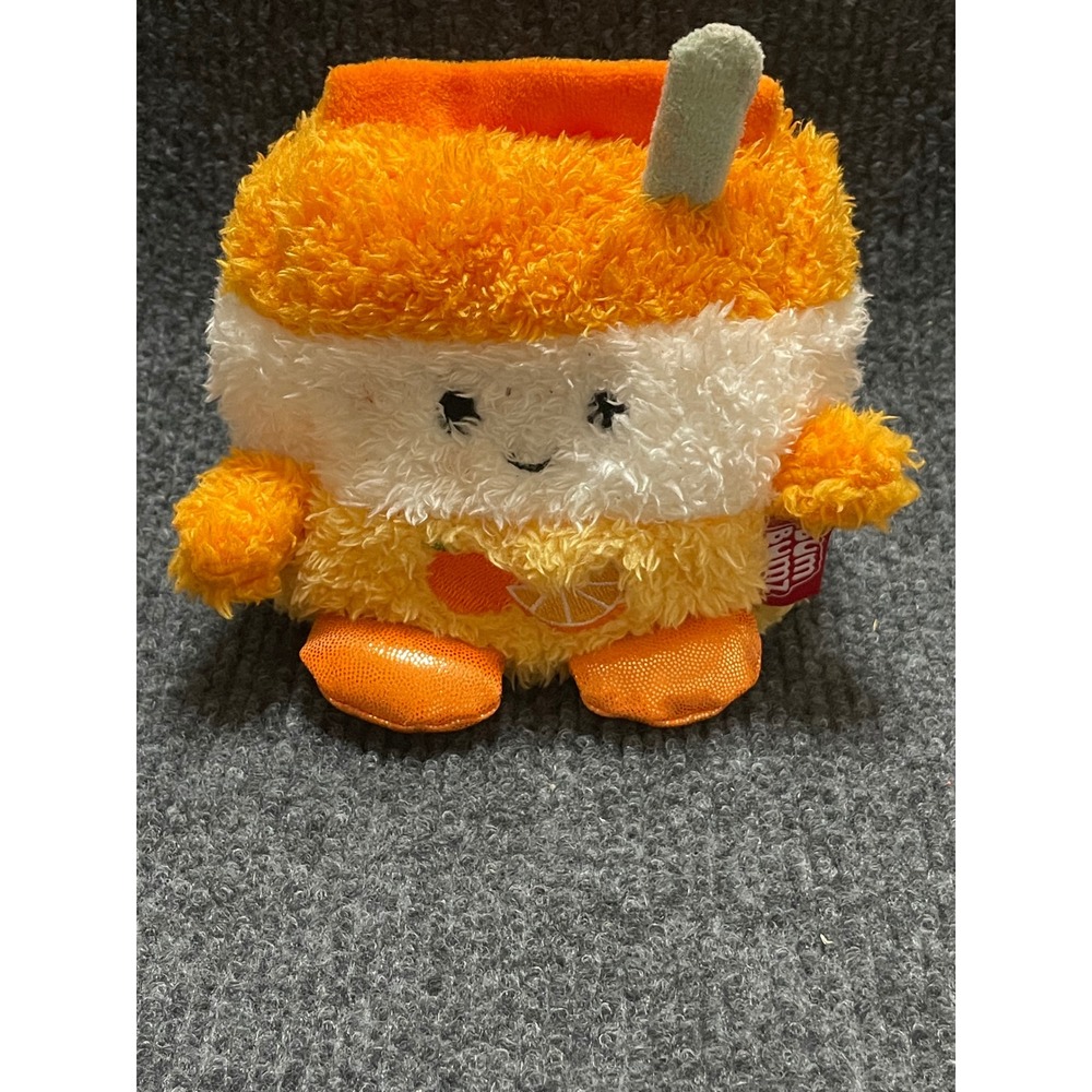 BumBumz by Russ O.J. the Orange Juice Box 4.5 inch BreakfastBumz Plush Toy